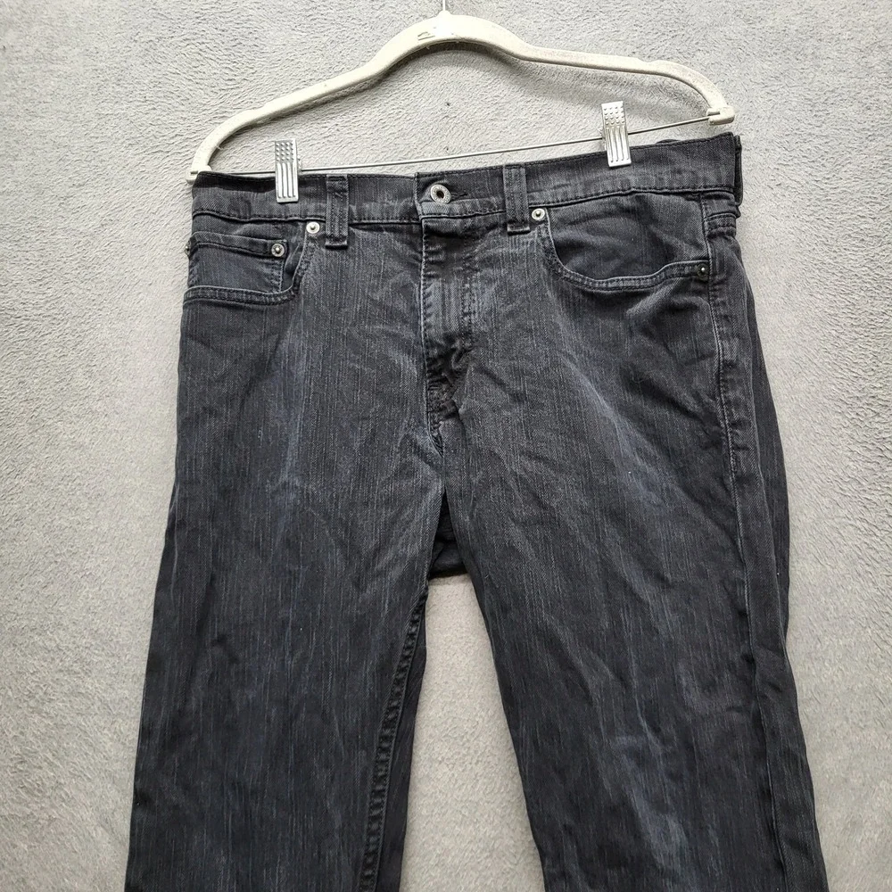 VINTAGE Levi's 511 Men Jeans 34X32‎ Black Denim Skinny Fit 31
